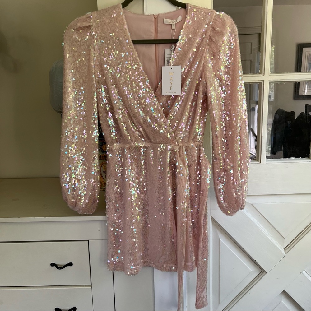 WAYF Flash Sequin Mini Dress - Picture 13 of 16